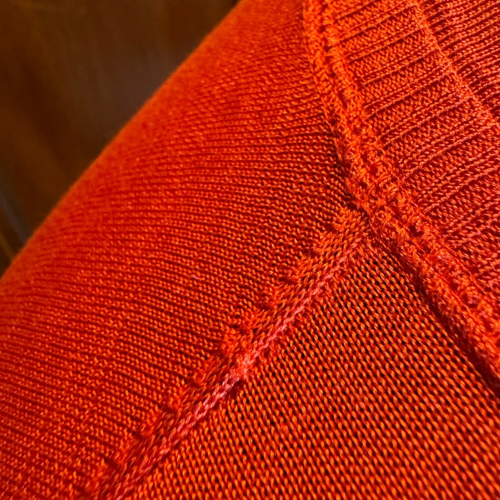 NWT - Marina Rinaldi Voyage Red V-Neck Sweater - Size XL/size 20 - Picture 13 of 16